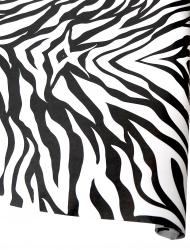 Подарочная бумага в листах 70см х 100см с рисунком "Зебра".