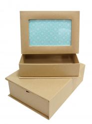 Набор подарочных коробок А-180921 (Бежевый)