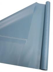 Флористическая матовая плёнка однотонная 58см*10м (Серо-голубой "Чёрточки")