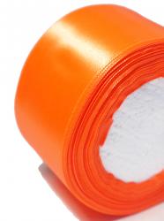 Лента атласная 48мм х 23м оранжевая №22 (8225)